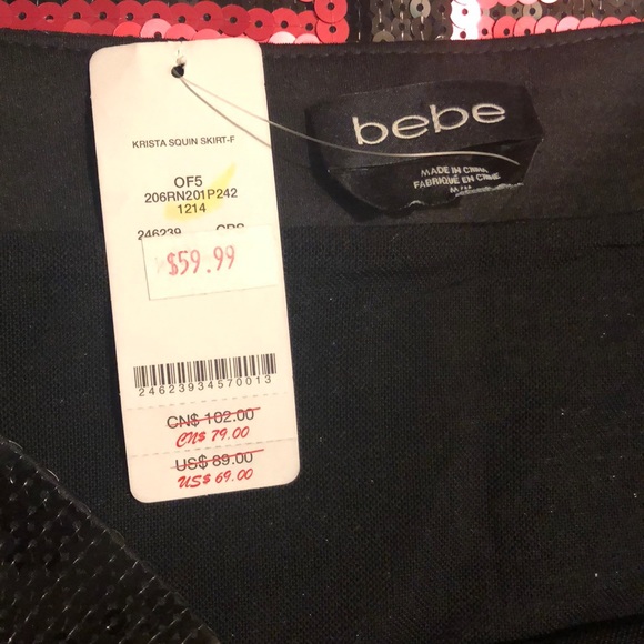 Krista Squin Skirt bebe - Picture 5 of 5